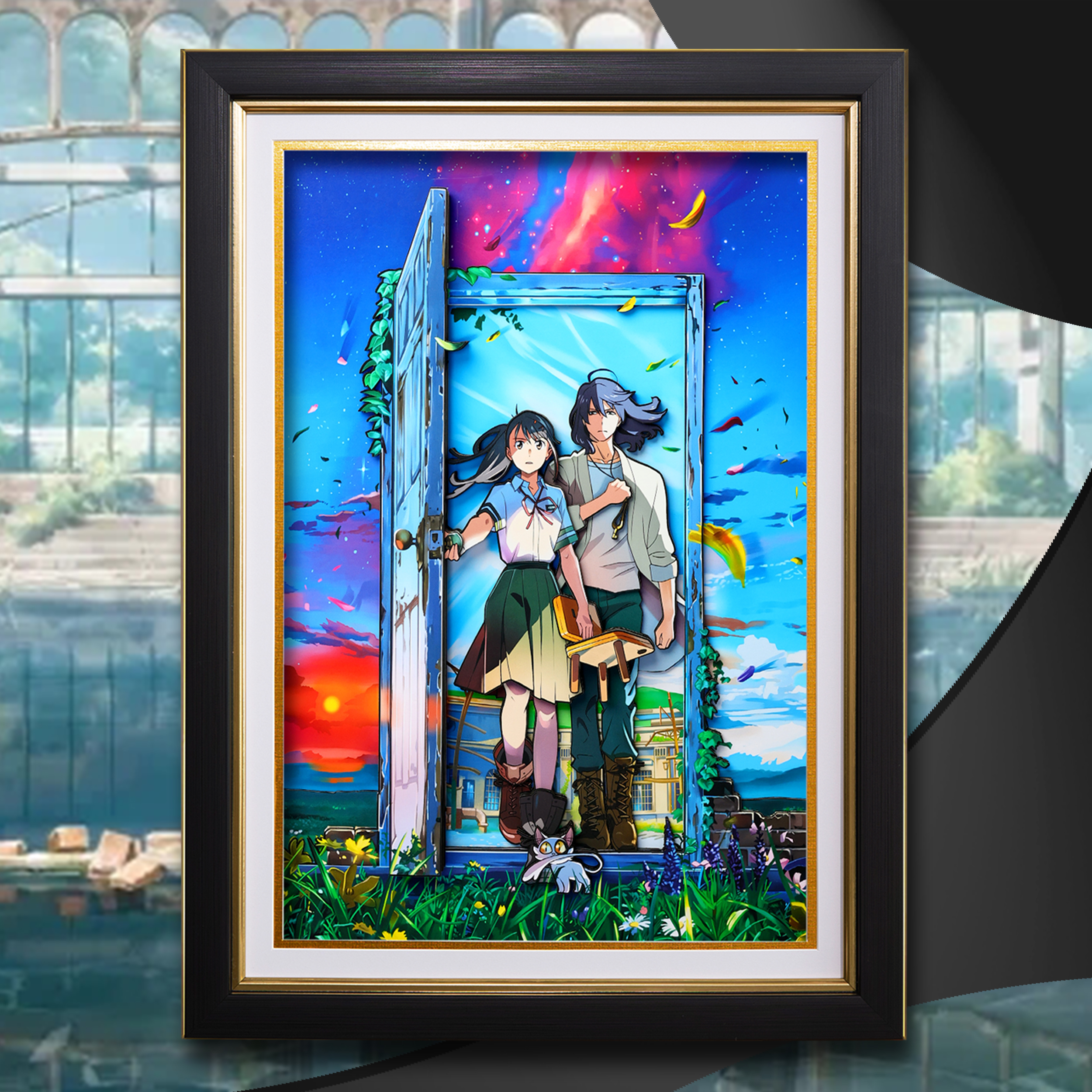 鈴芽之旅 3D立體畫-CASEZONE