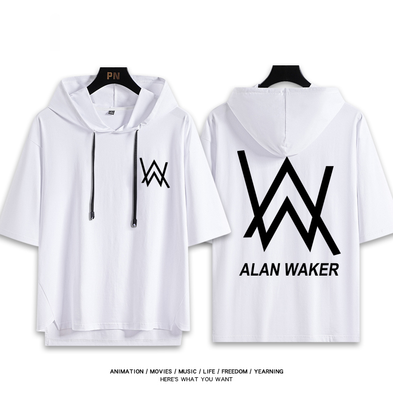 艾倫沃克 Alan Walker 連帽短袖T恤-CASEZONE