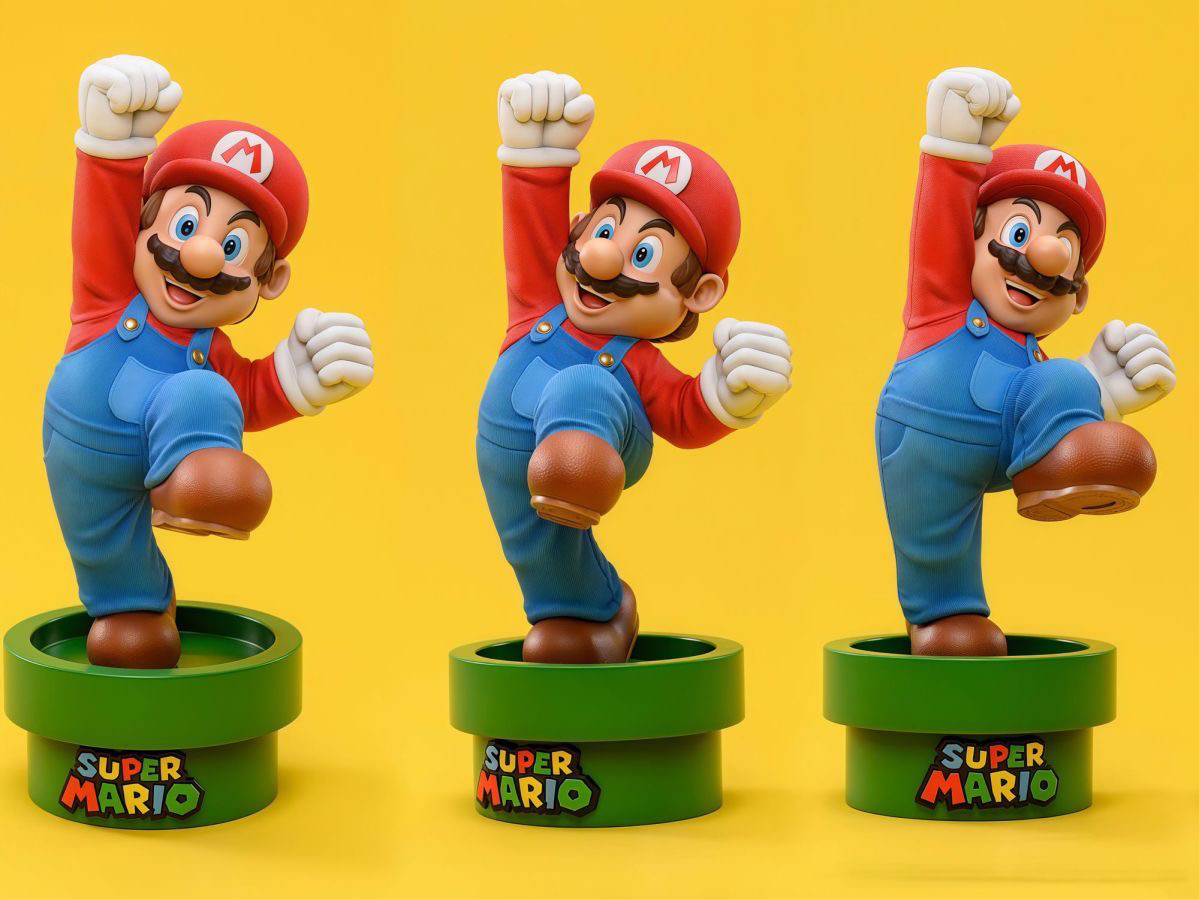 SuperMario 超級瑪利歐 GK雕像