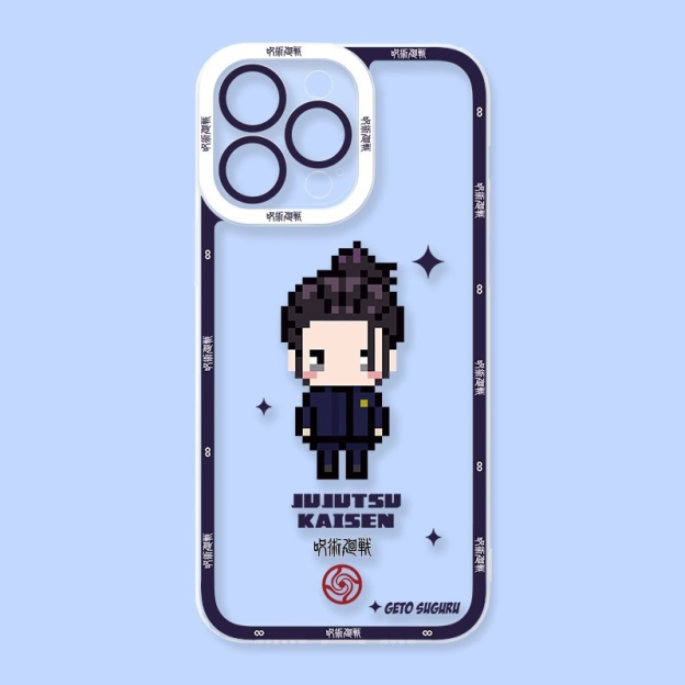 咒術迴戰透明防摔軟殼-CASEZONE