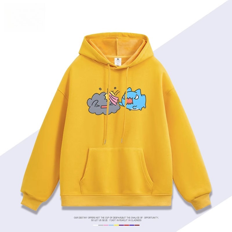 貓貓蟲咖波 2025秋冬新款親子情侶裝連帽衛衣