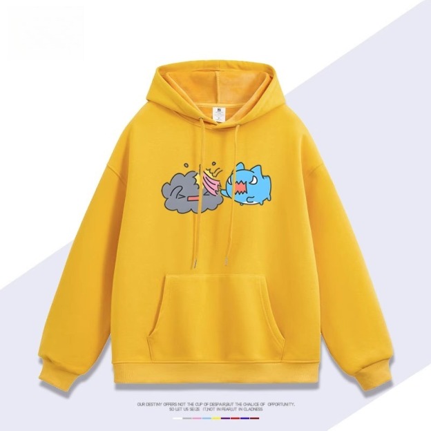 貓貓蟲咖波 2025秋冬新款親子情侶裝連帽衛衣