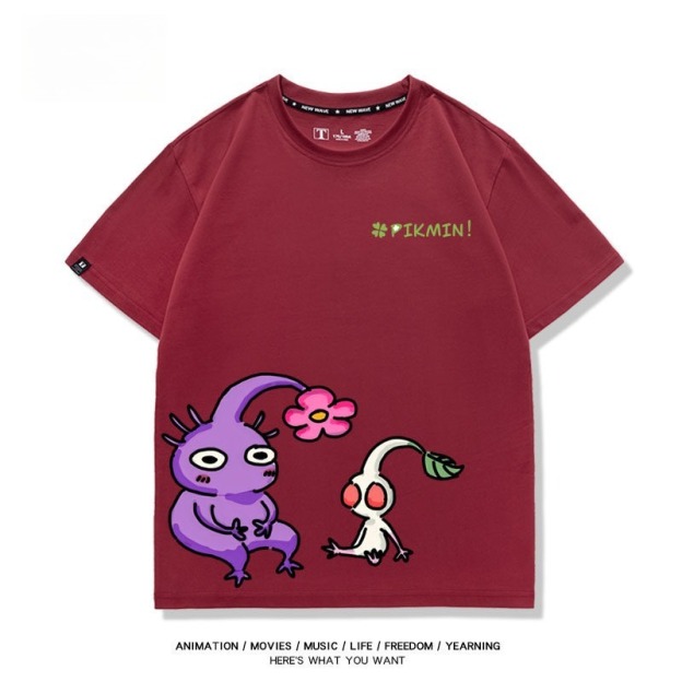 皮克敏PIKMIN4 印花短袖T恤