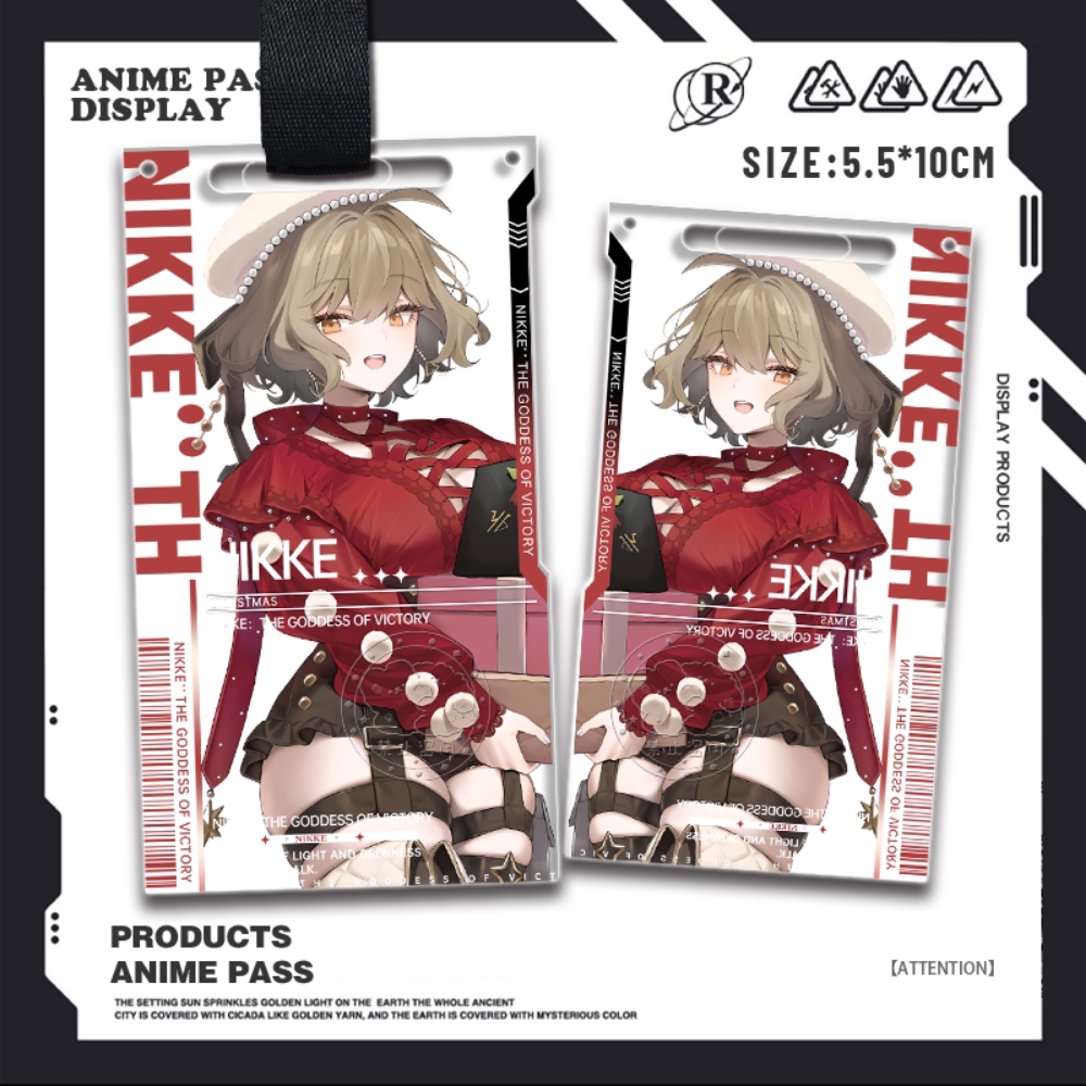 勝利女神NIKKE亞克力通行證掛飾