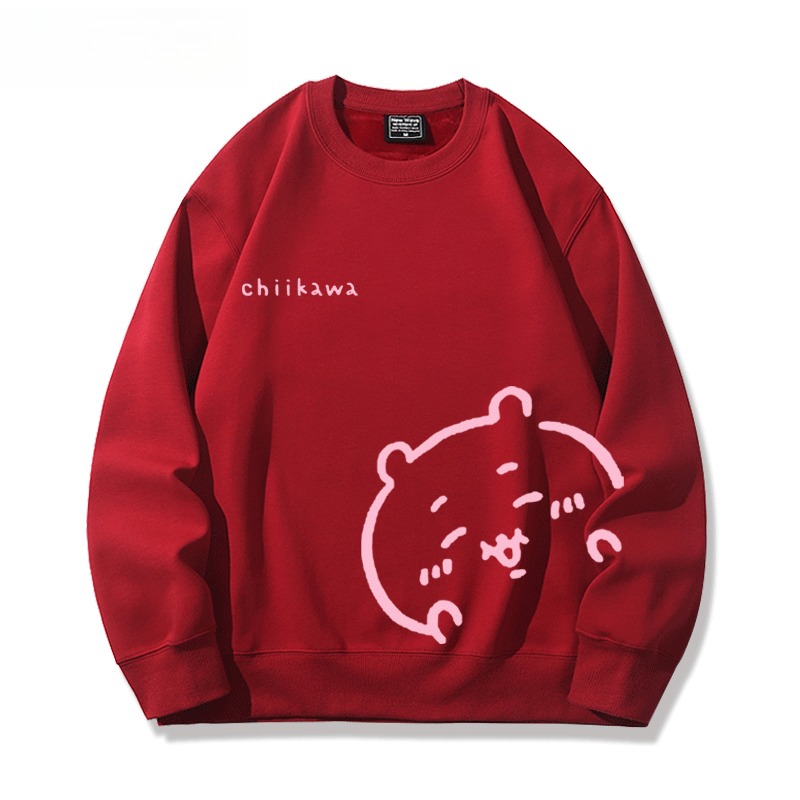 Chiikawa 聯名親子情侶裝 圓領長袖