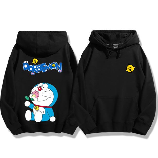 叮噹貓新款 親子情侶男女款連帽衛衣-CASEZONE