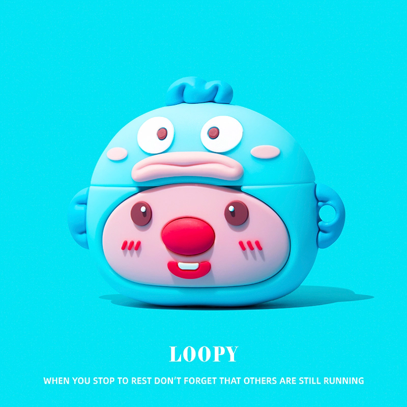Loopy小海狸AirPods耳機保護殼-CASEZONE