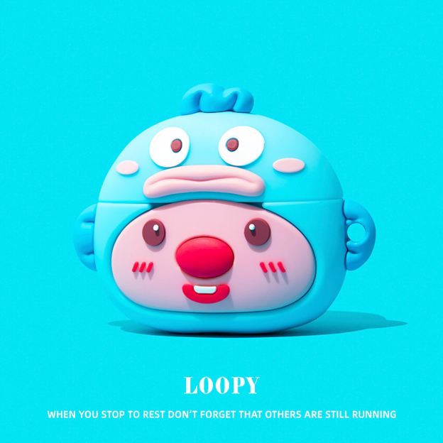 Loopy小海狸AirPods耳機保護殼-CASEZONE