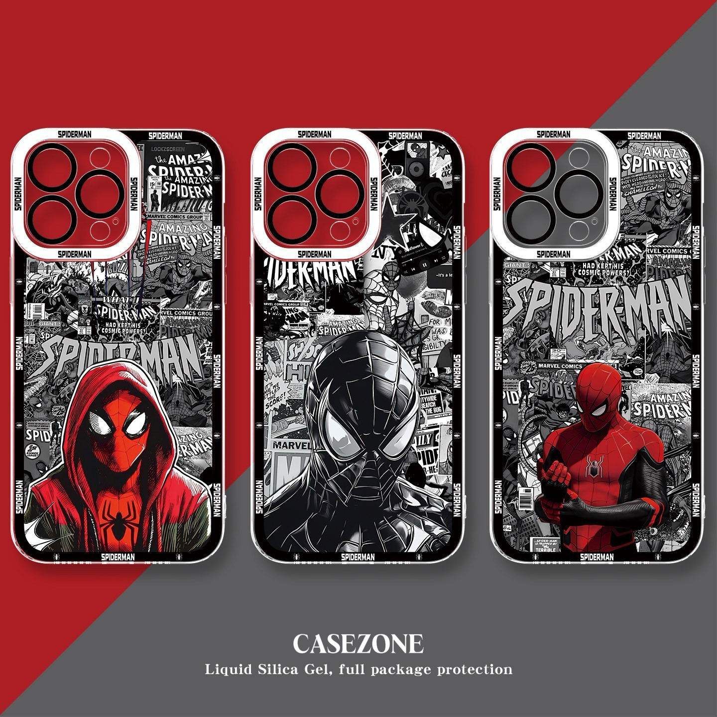 SpiderMan蜘蛛俠 天使眼透明手機殼