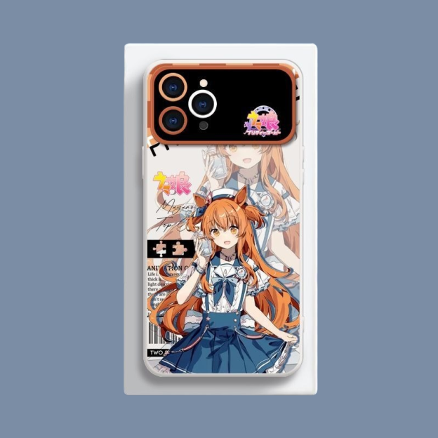 賽馬娘液態大視窗全包矽膠防摔軟殼-CASEZONE