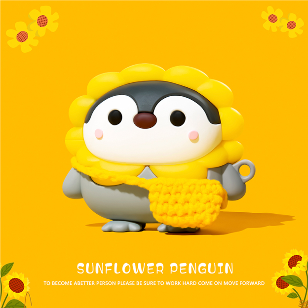 可愛小動物AirPods耳機保護殼-CASEZONE