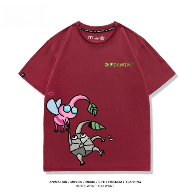 皮克敏PIKMIN4 印花短袖T恤