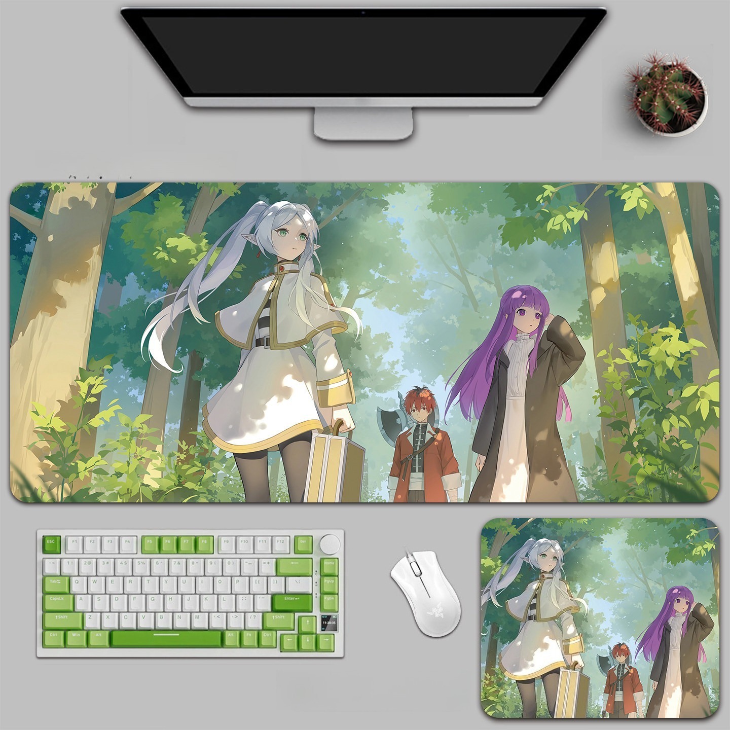 葬送的芙莉蓮 主題桌墊 布質滑鼠墊