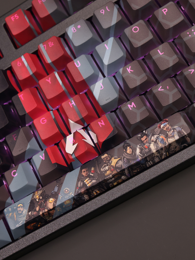 APEX透光RGB108鍵標準配列衛星軸鍵帽-CASEZONE