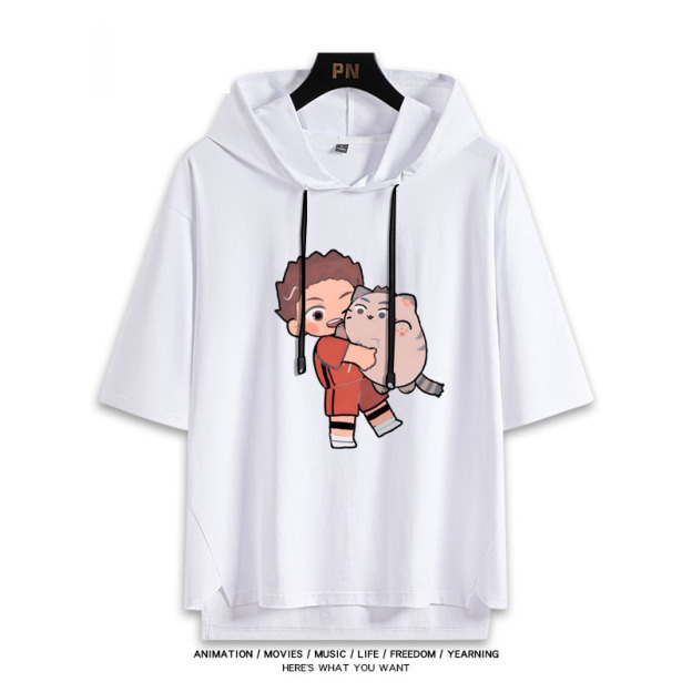 排球少年 連帽短袖T恤