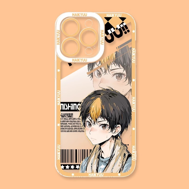 排球少年天使眼透明防摔軟殼