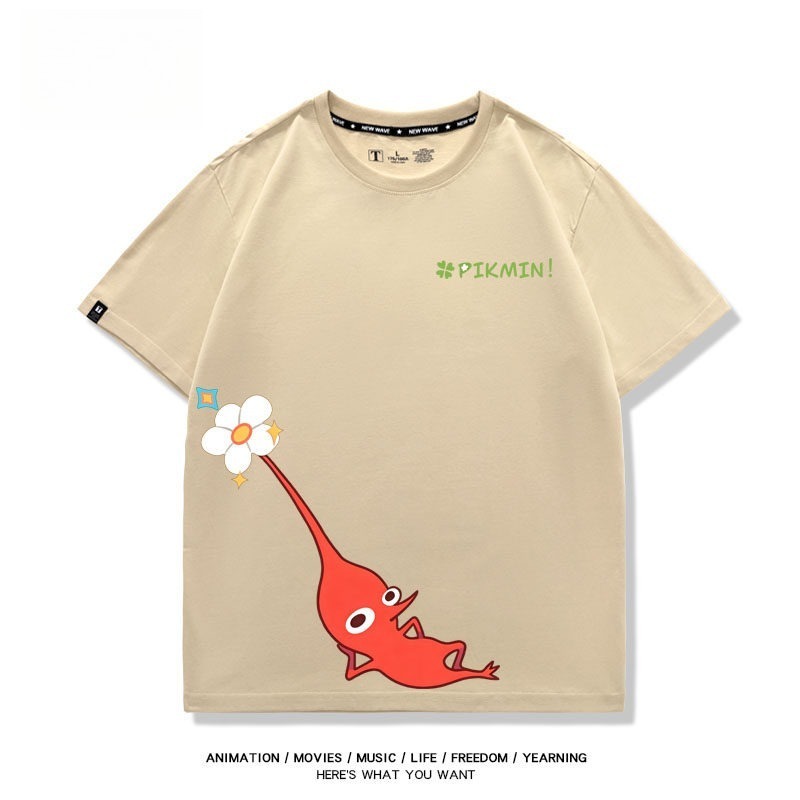 皮克敏PIKMIN4 印花短袖T恤