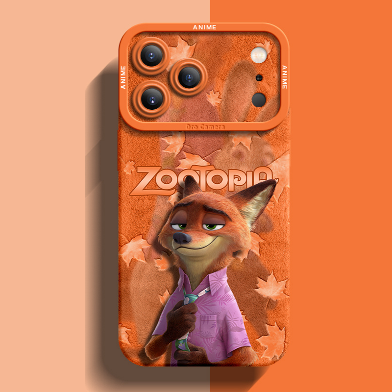 動物方城市液態矽膠全包防摔軟殼