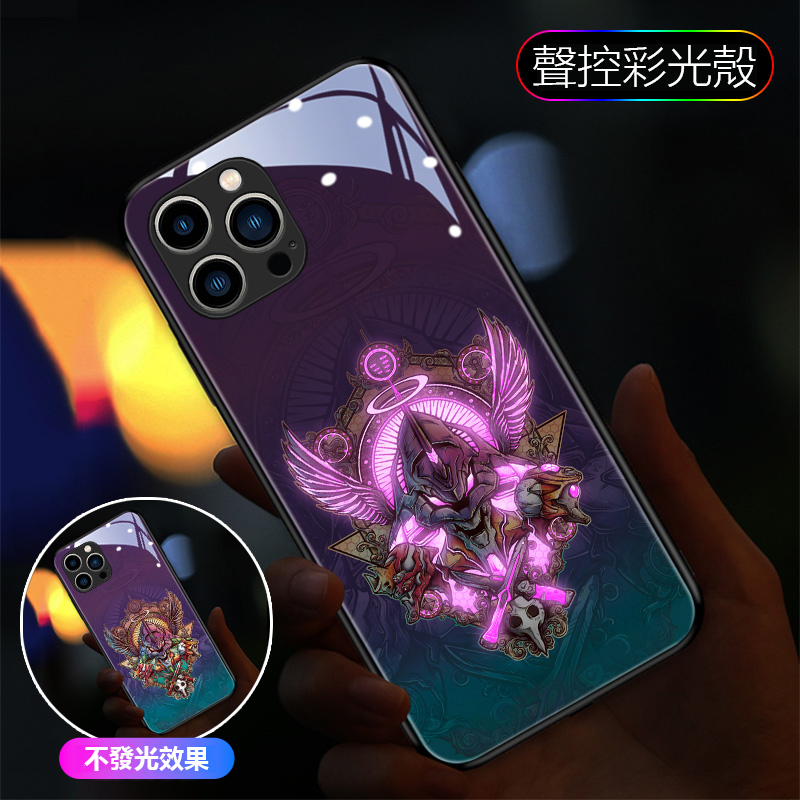 EVA新世紀福音戰士來電閃智能發光手機殼-CASEZONE