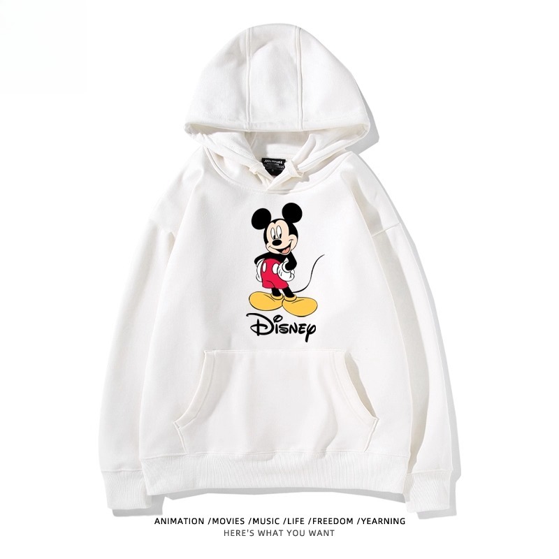 米老鼠米奇米妮 聯名衛衣2025秋冬新款親子情侶裝連帽衛衣