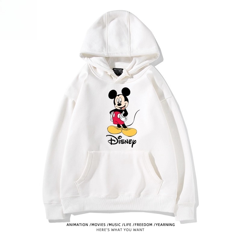 米老鼠米奇米妮 聯名衛衣2025秋冬新款親子情侶裝連帽衛衣