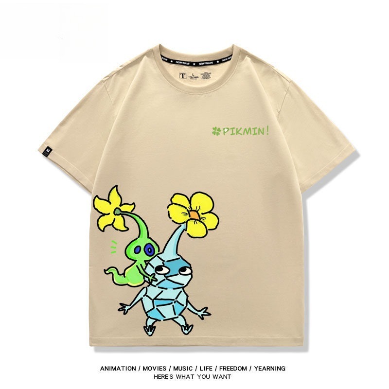 皮克敏PIKMIN4 印花短袖T恤