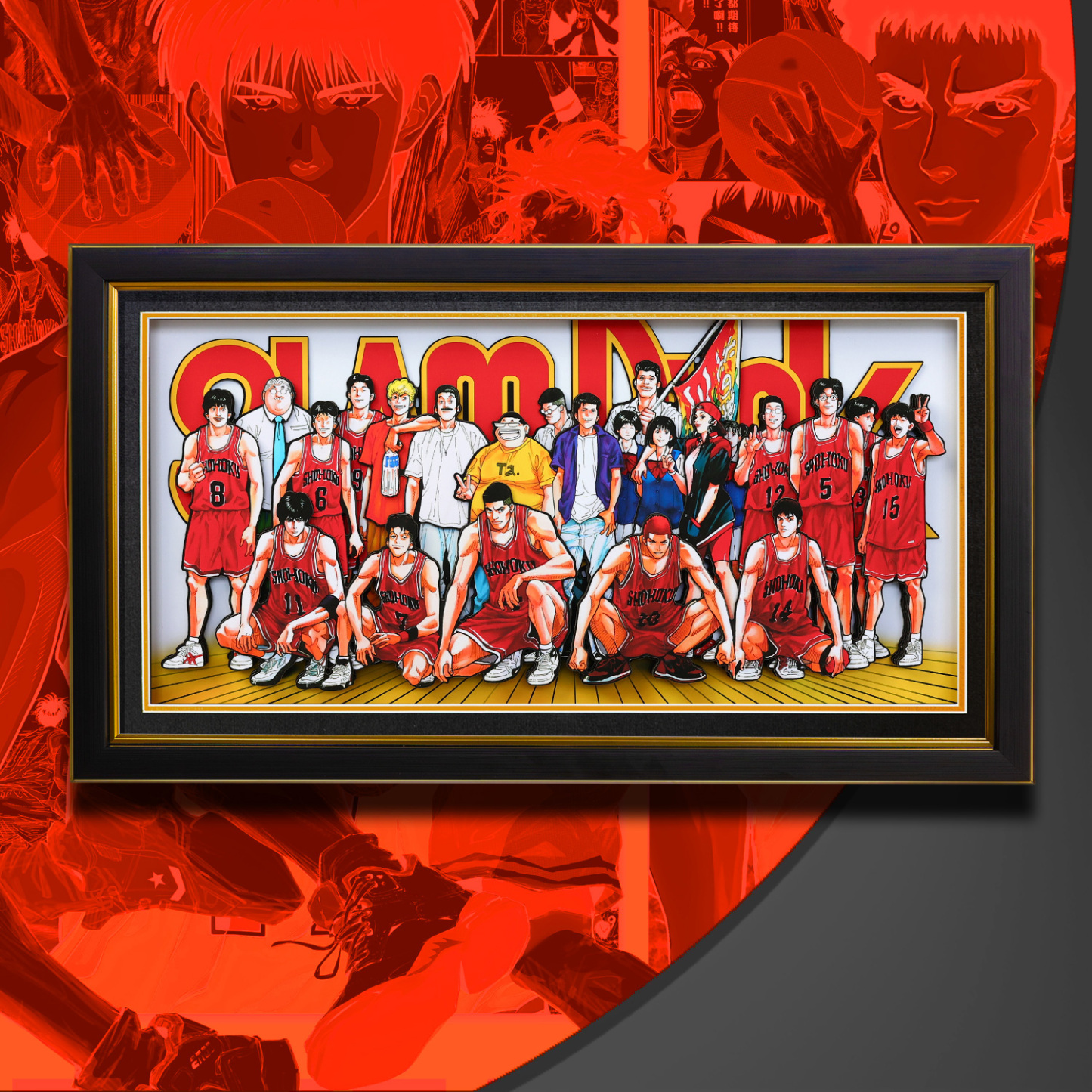 灌籃高手 3D立體畫-CASEZONE