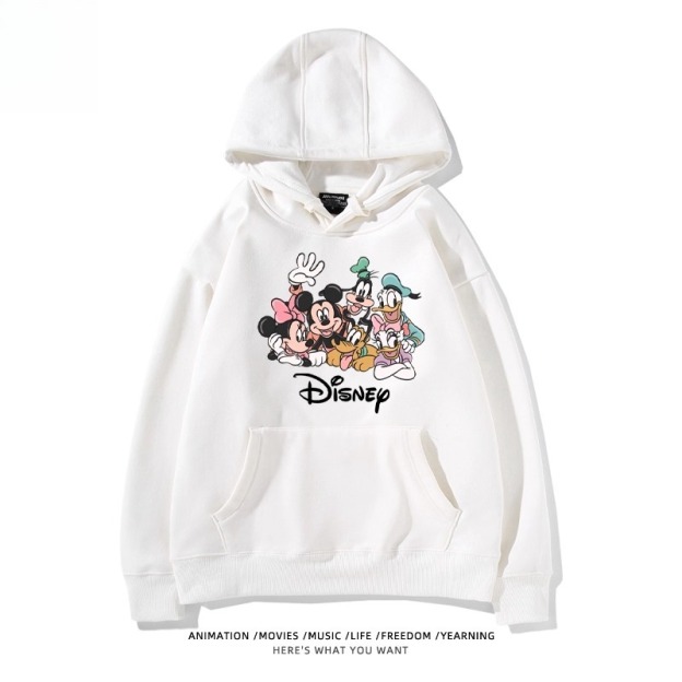 米老鼠米奇米妮 聯名衛衣2025秋冬新款親子情侶裝連帽衛衣