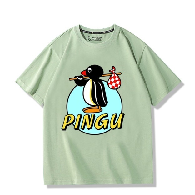 Pingu企鵝家族周邊 印花短袖T恤
