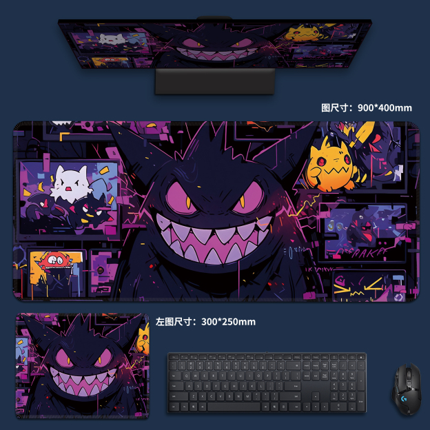 寶可夢系列 主題桌墊 布質滑鼠墊-CASEZONE