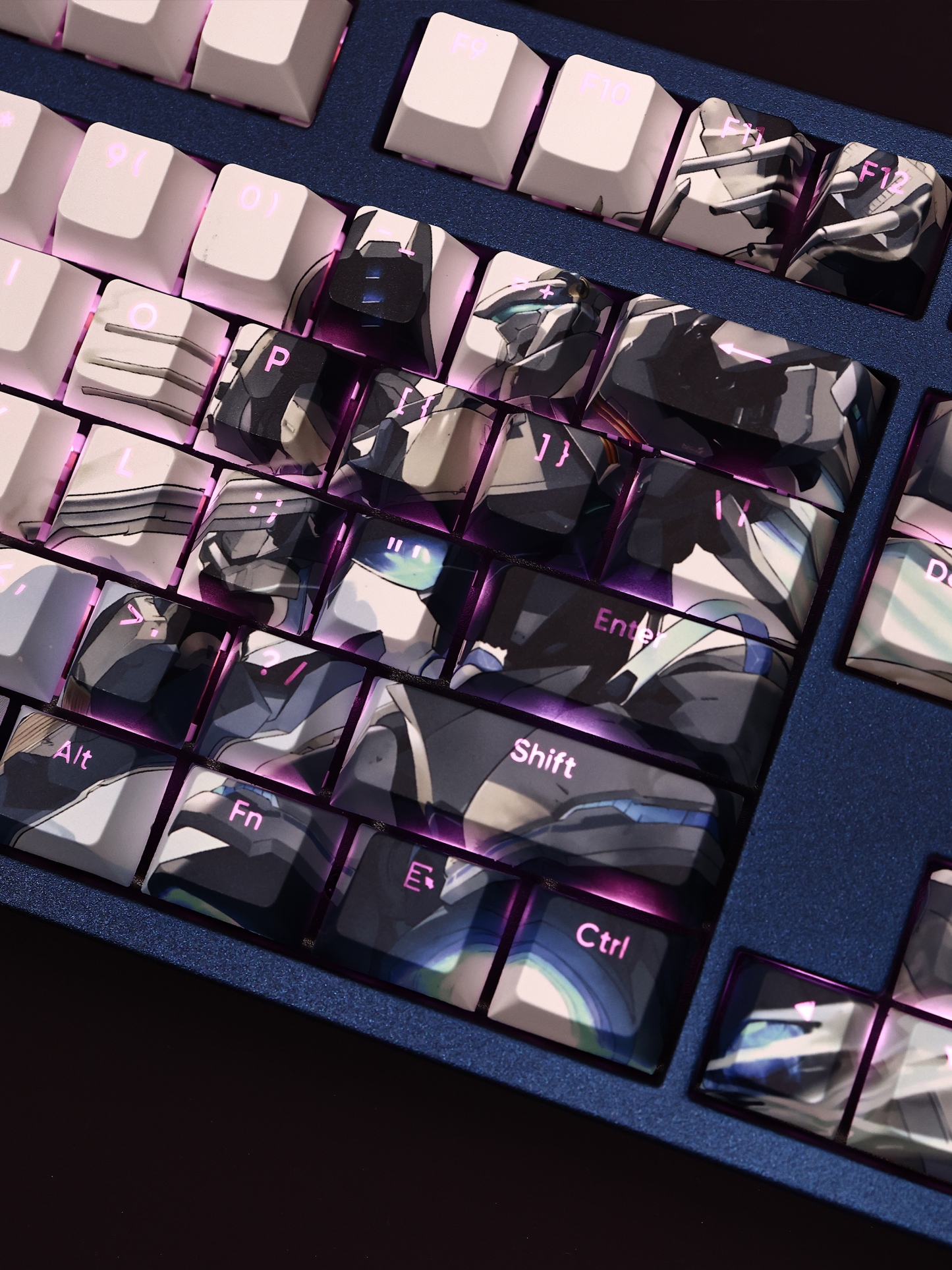 碧藍航線關島透光RGB108鍵標準配列衛星軸鍵帽-CASEZONE