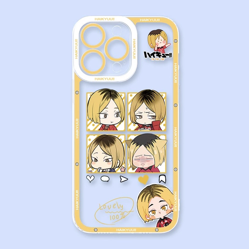 排球少年天使眼透明防摔軟殼