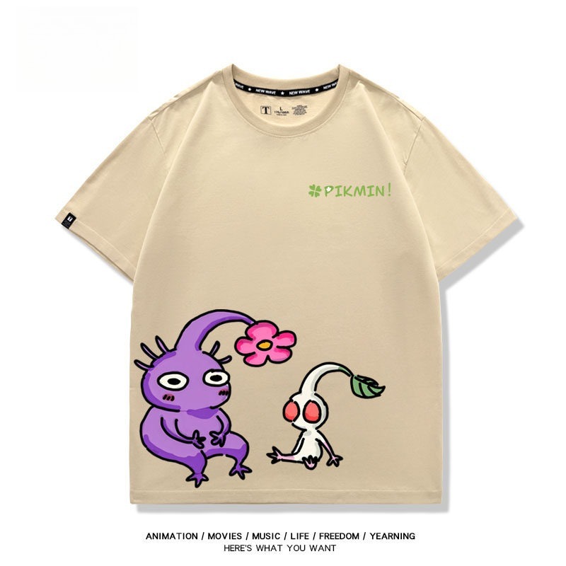 皮克敏PIKMIN4 印花短袖T恤