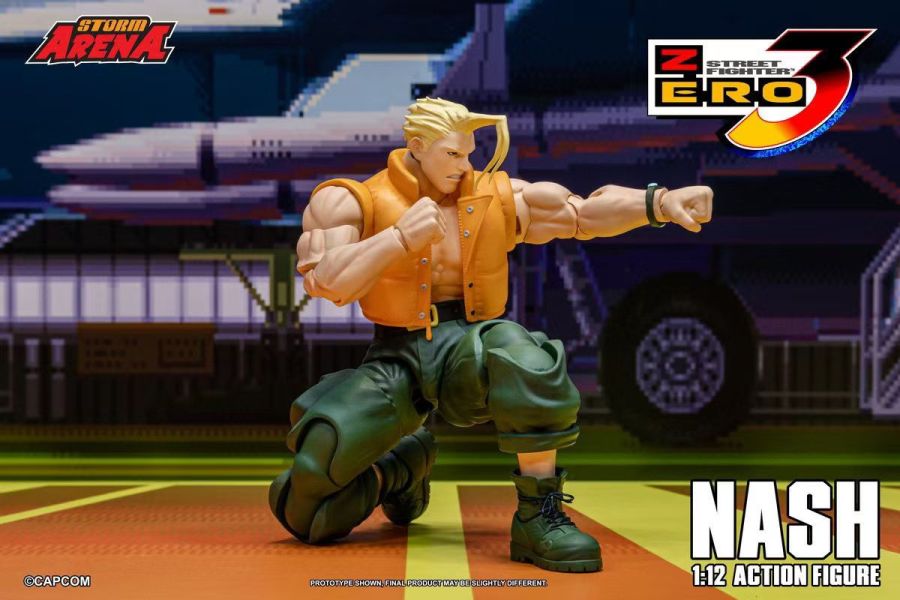 【預購】正版授權 STORM COLLECTIBLES 1/12 少年街霸3 納什