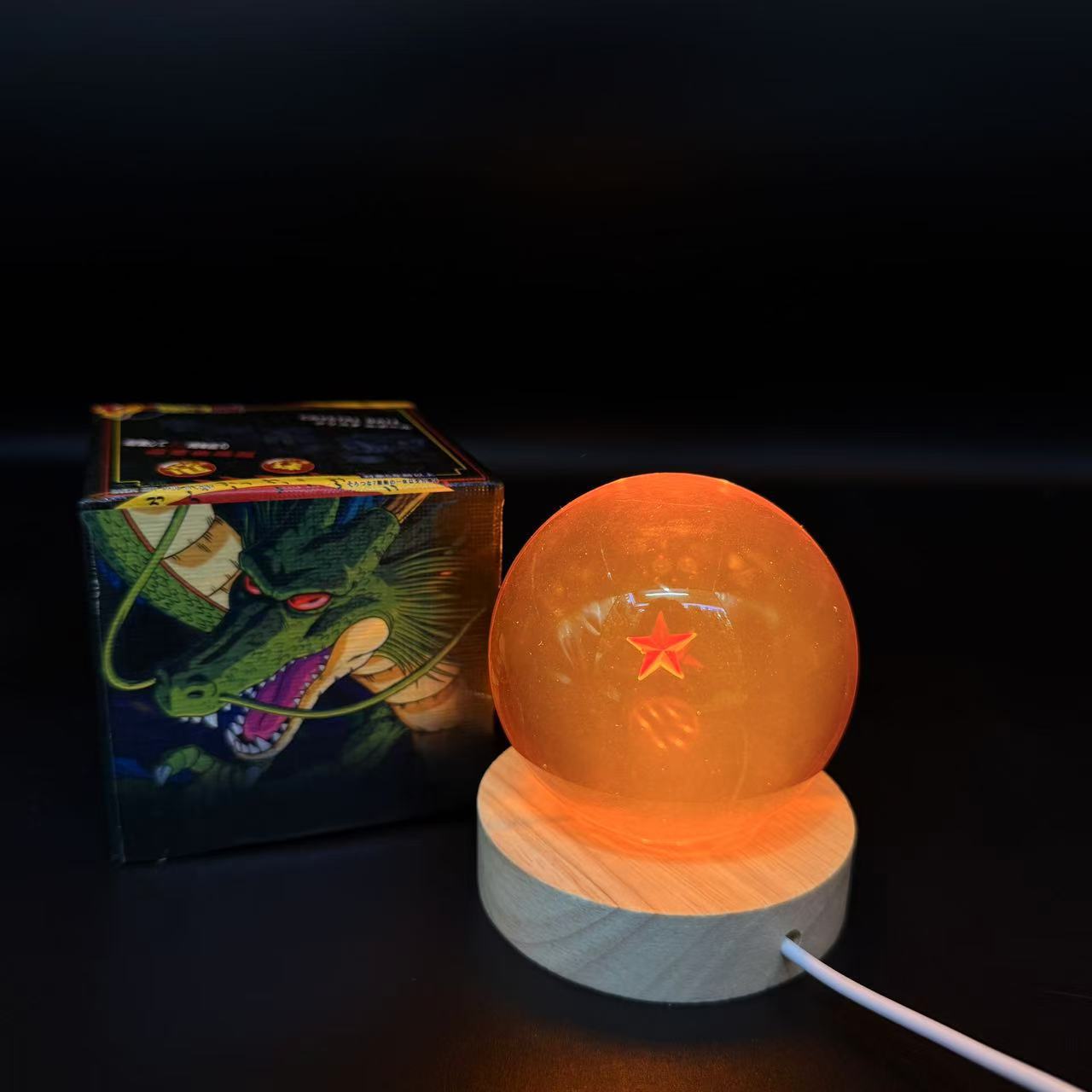 七龍珠 七星龍珠水晶球 LED創意桌面擺件-CASEZONE