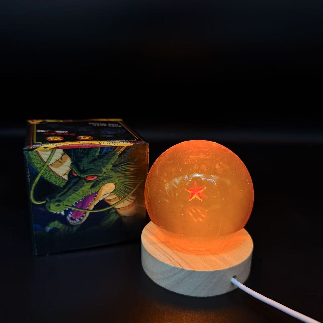 七龍珠 七星龍珠水晶球 LED創意桌面擺件-CASEZONE