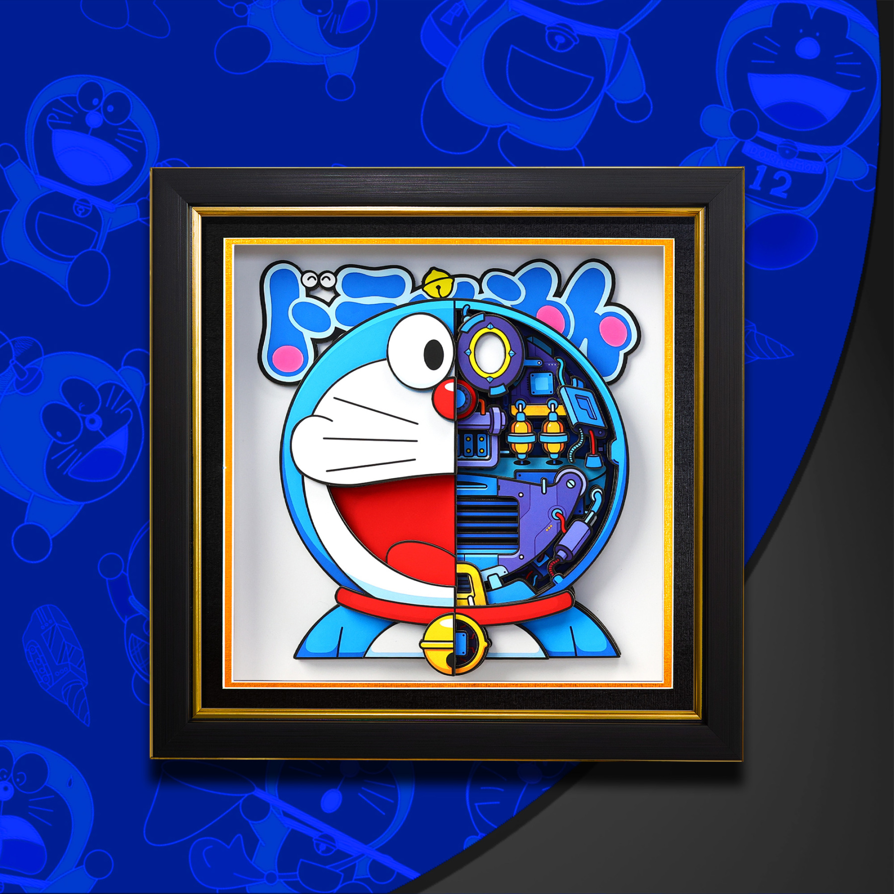 哆啦A夢 3D立體畫-CASEZONE