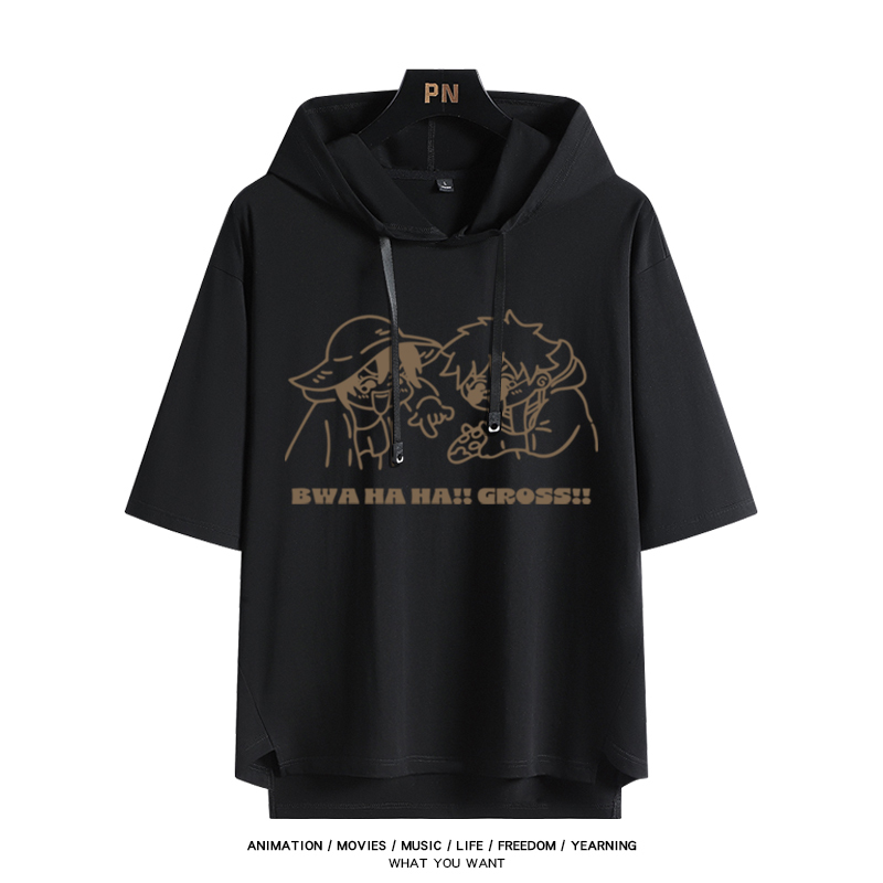 咒術回戰懷玉五條悟夏油傑 連帽短袖T恤