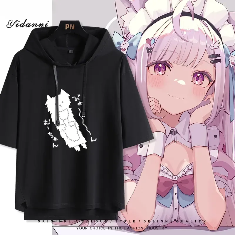 Vtuber Hololive新款 親子情侶男女款連帽短袖T恤