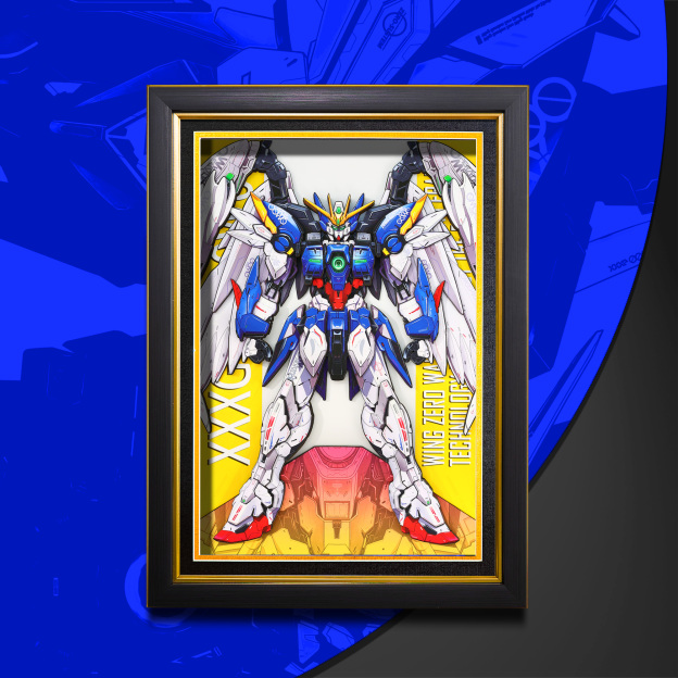 機動戰士鋼彈 3D立體畫-CASEZONE