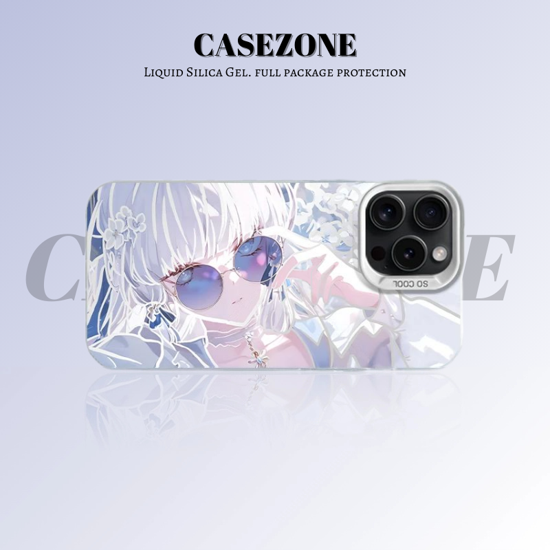 原神彩銀防摔手機殼-CASEZONE