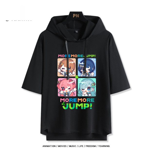 世界計劃  連帽短袖T恤