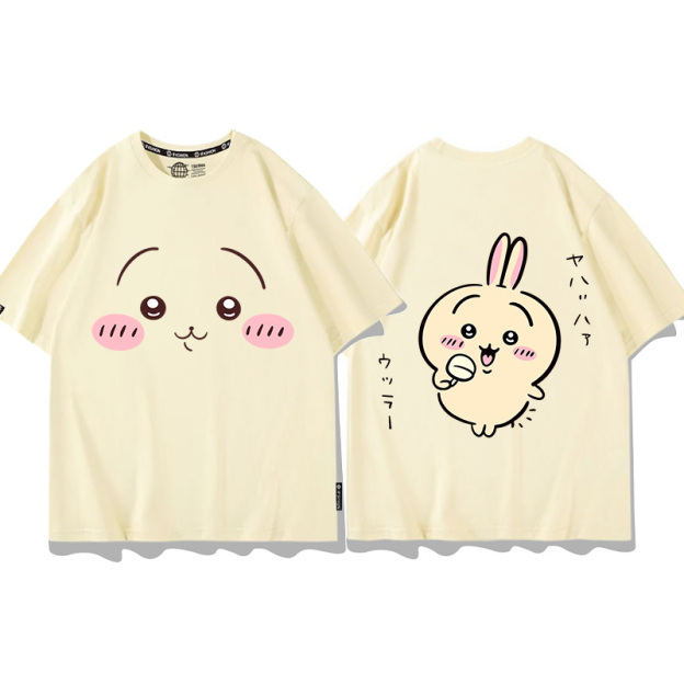 Chiikawa 2024親子情侶男女同款 T恤-CASEZONE