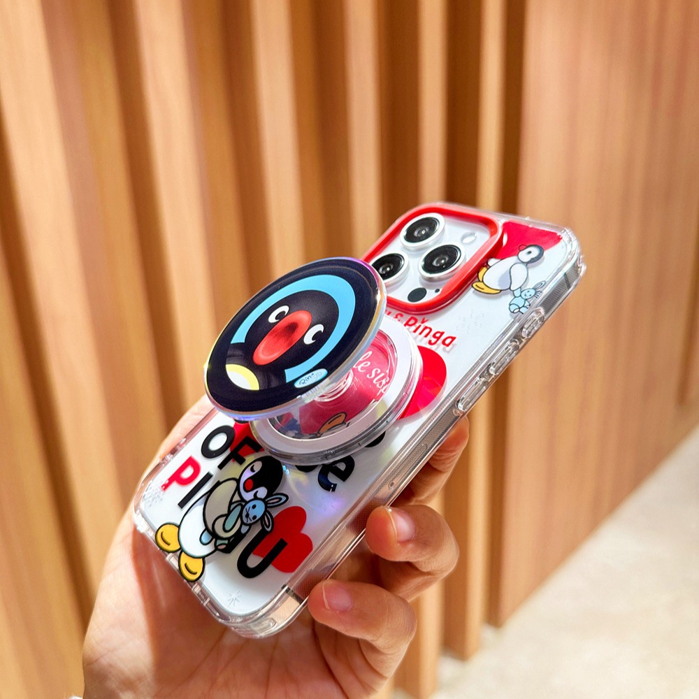 Pingu Magsafe磁吸氣囊支架-CASEZONE