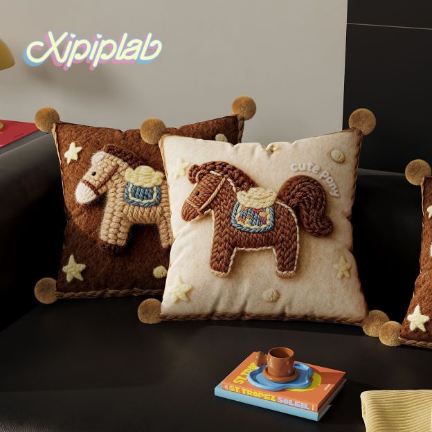 xipiplab韓系ins風簡約抱枕家用客廳沙發靠背墊臥室牀頭靠墊腰枕-ZUIHANG SHOP