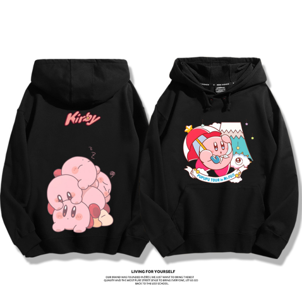 星之卡比新款 親子情侶男女款連帽衛衣-CASEZONE