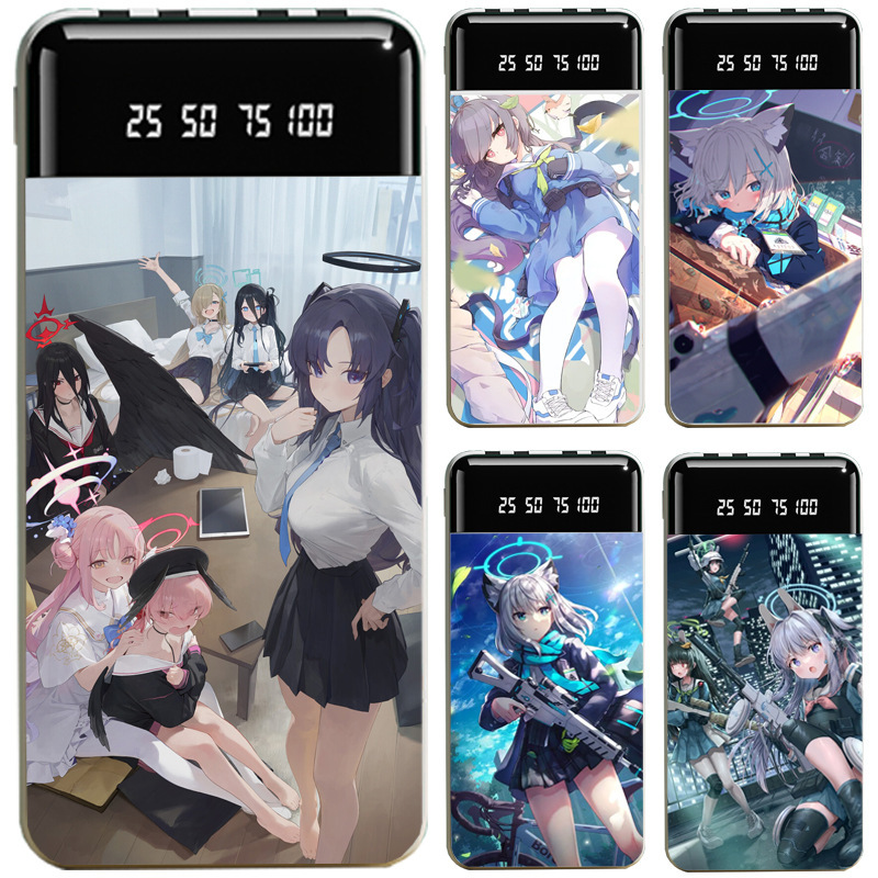 蔚藍檔案大容量便攜式快充行動電源-CASEZONE