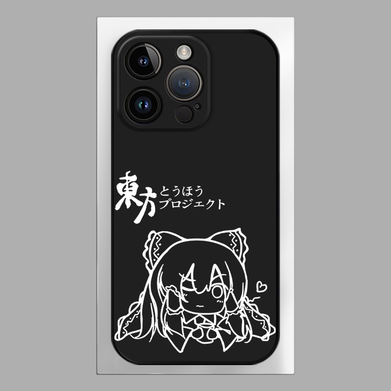 東方project液態矽膠全包防摔軟殼-CASEZONE