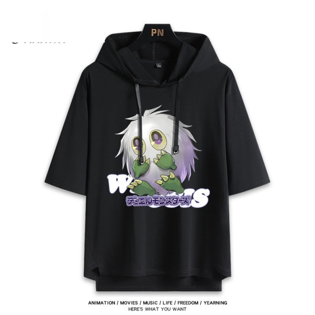 遊戲王 武藤遊戲 連帽短袖T恤-CASEZONE