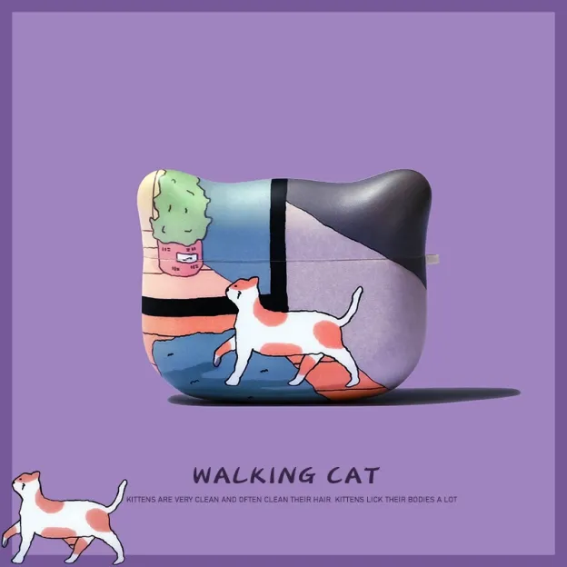 可愛小動物AirPods耳機保護殼-CASEZONE